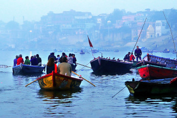 Morning Boat Ride on Ganges, Varanasi
