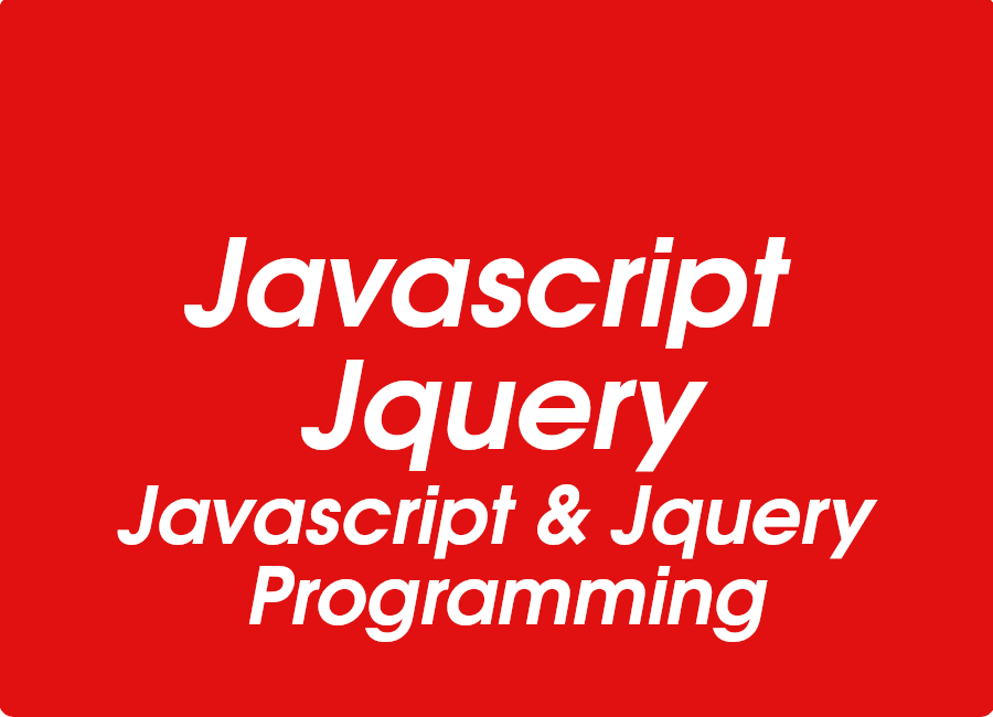 Javascript & Jquery Programming